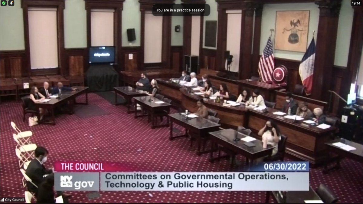 NYC 311 Oversight Hearing – June 2022