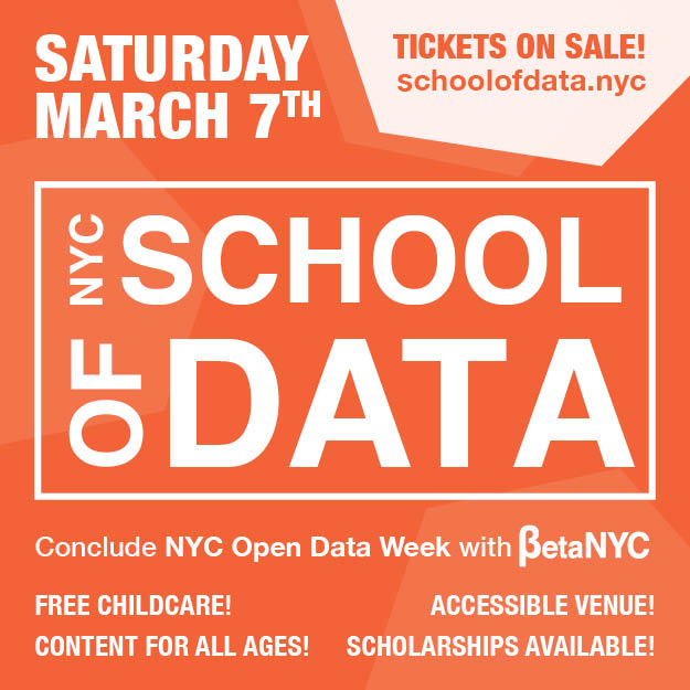 Register for NYC School of Data 2020