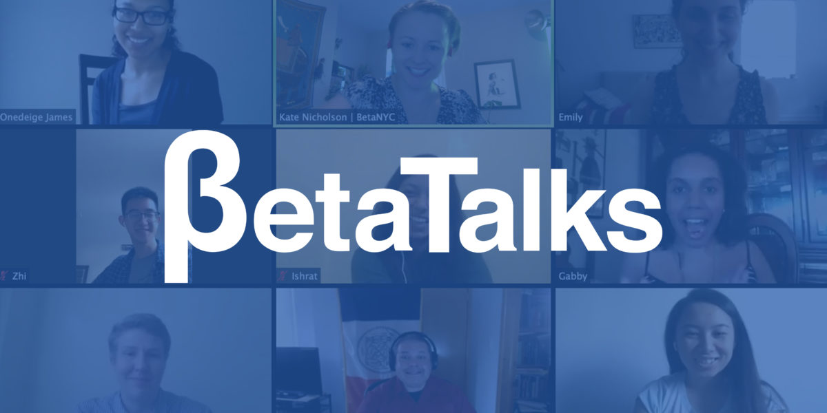 BetaTalks – CivicTech responds to COVID19